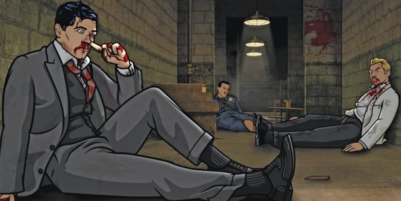 archer injured and bloody