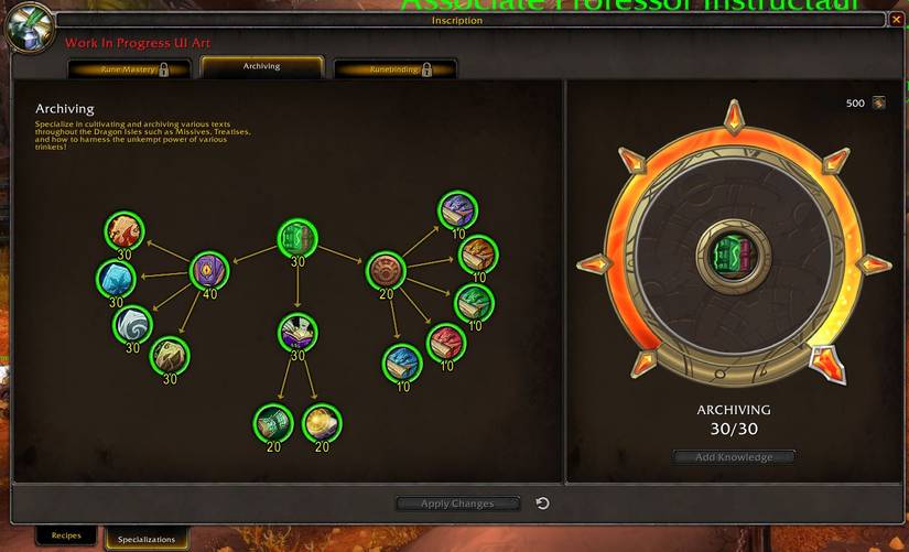 archiving wow dragonflight alpha