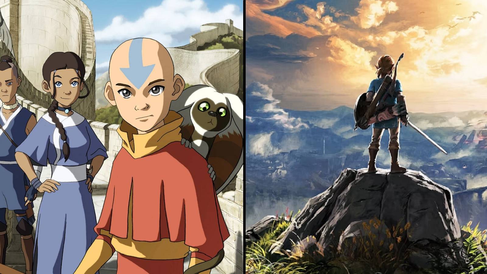 avatar the last airbender and breath of the wild