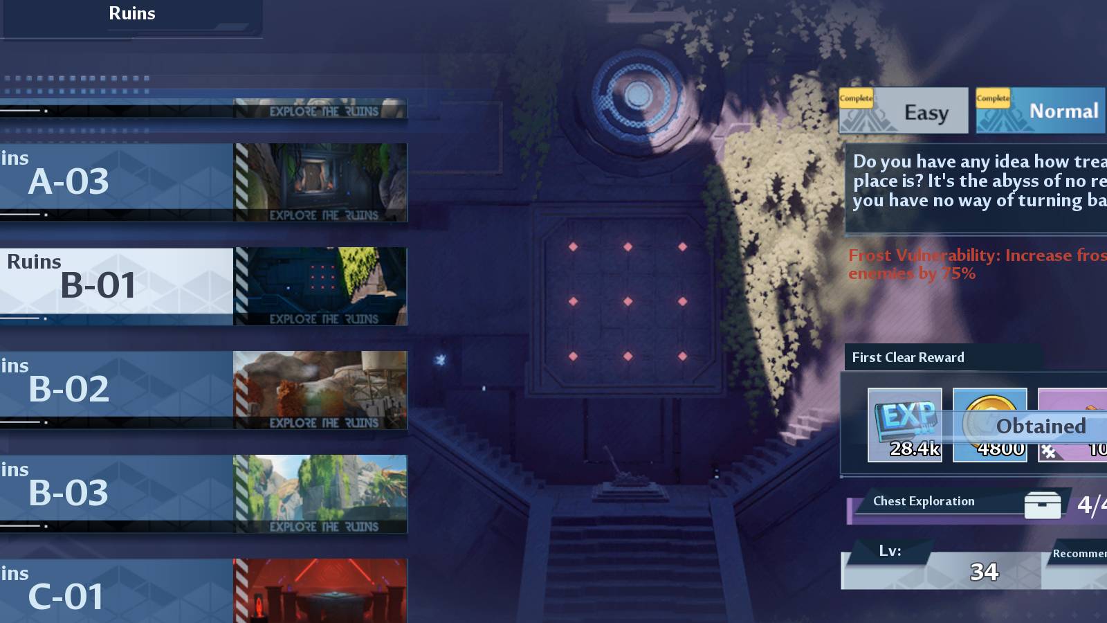 b-01 ruins in tower of fantasy