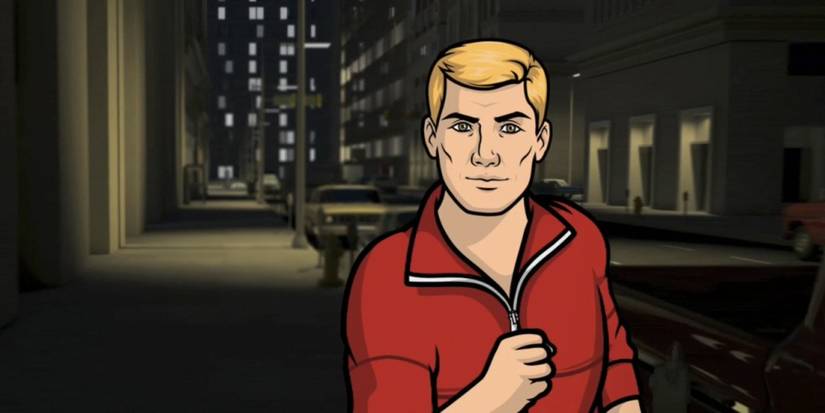 barry in his red tracksuit