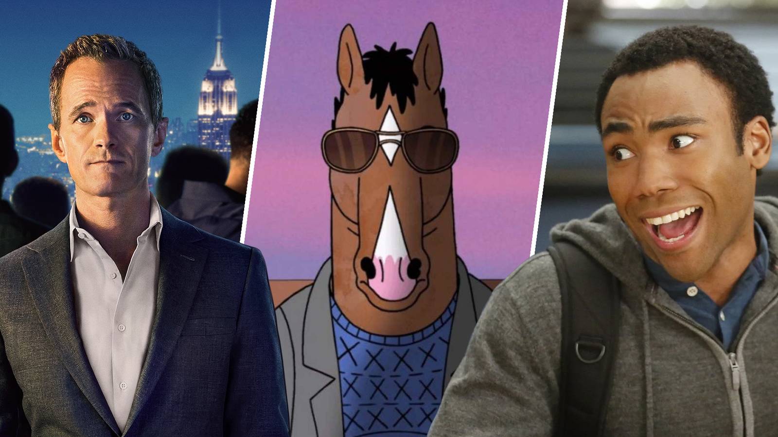 Uncoupled, Bojack Horseman, and Comunity