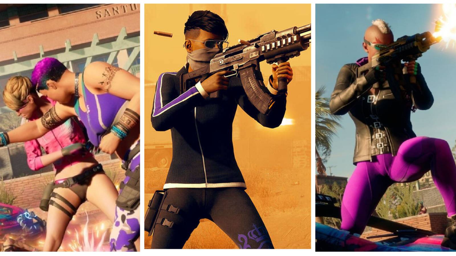 images from the saints row reboot