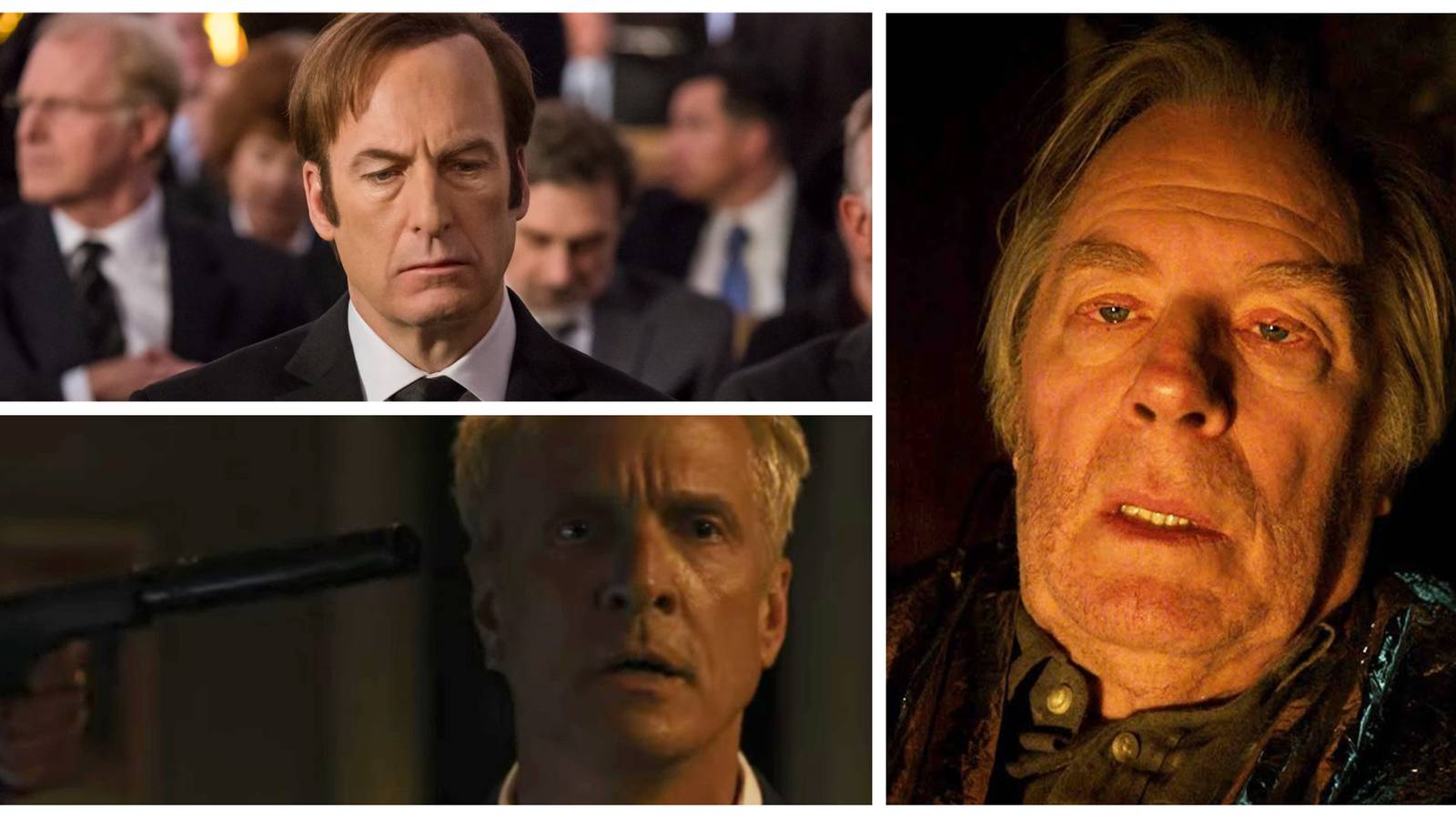 saul goodman funeral, chuck mcgill death, howard hamlin death