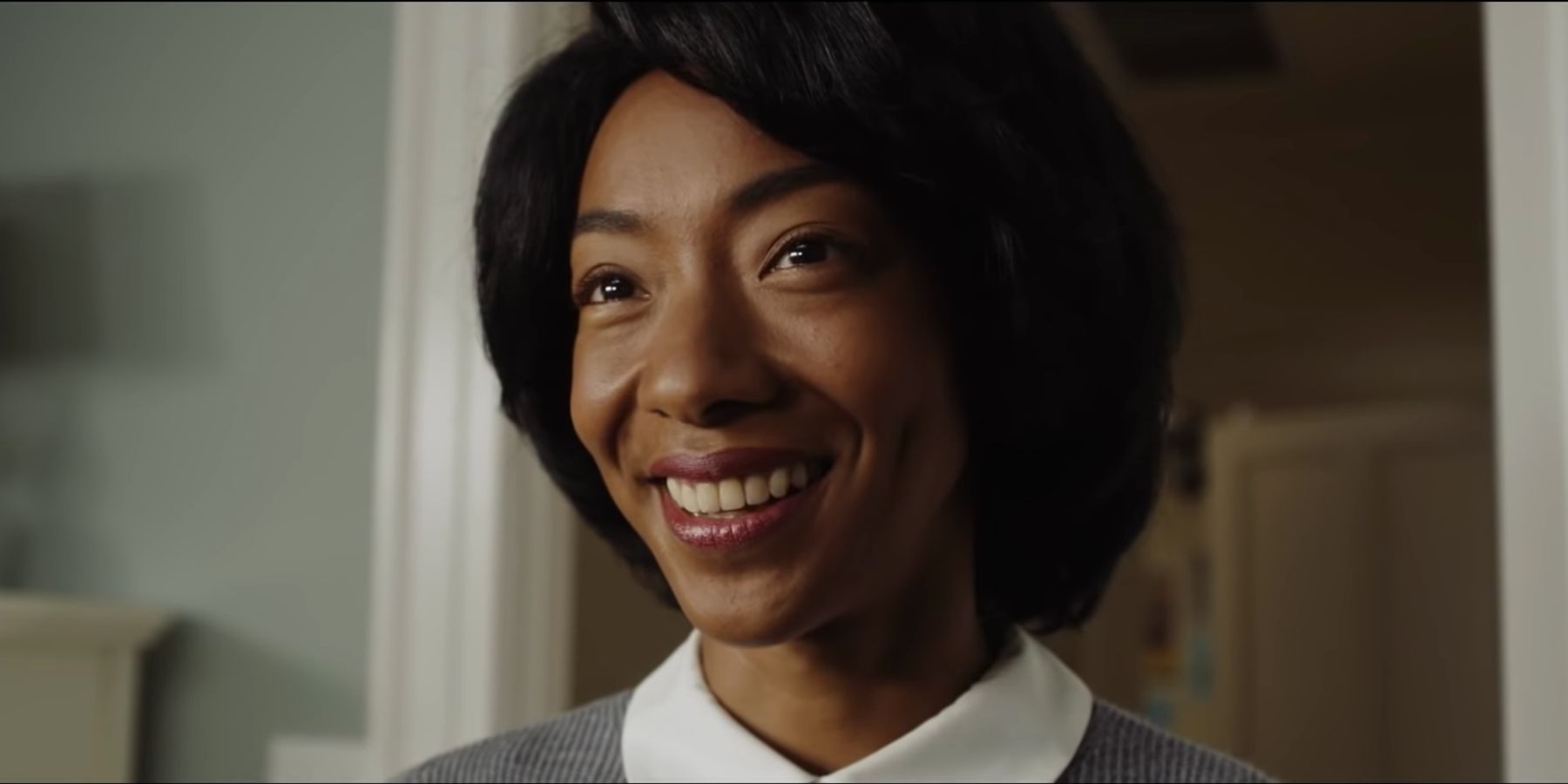 Betty Gabriel smiling in Get Out