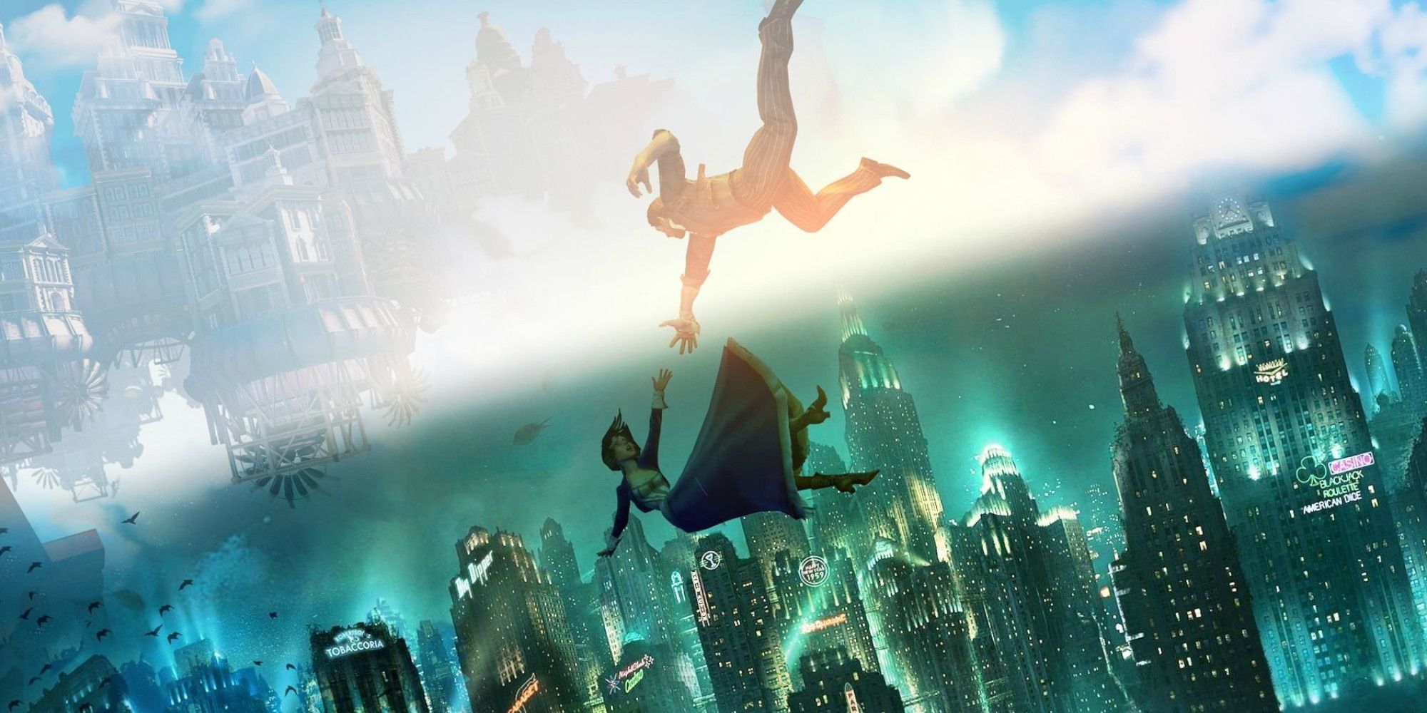 The characters transcend worlds in BioShock Infinite