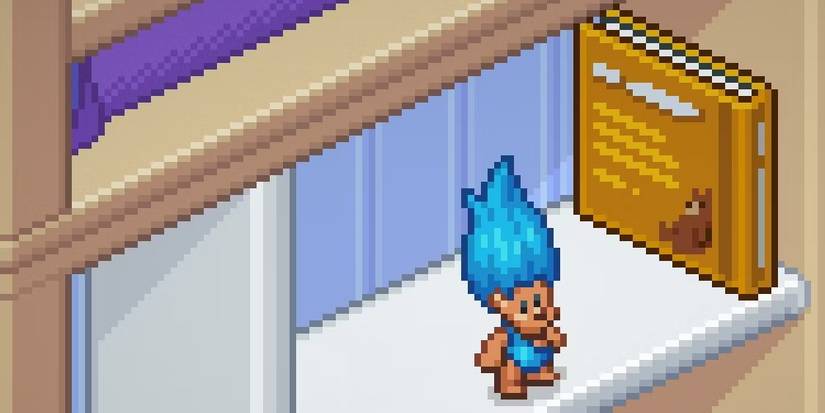 Troll doll in Unpacking