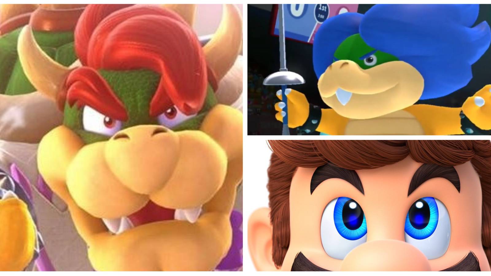 bowser wedding, mario hair, ludwig von koopa hair