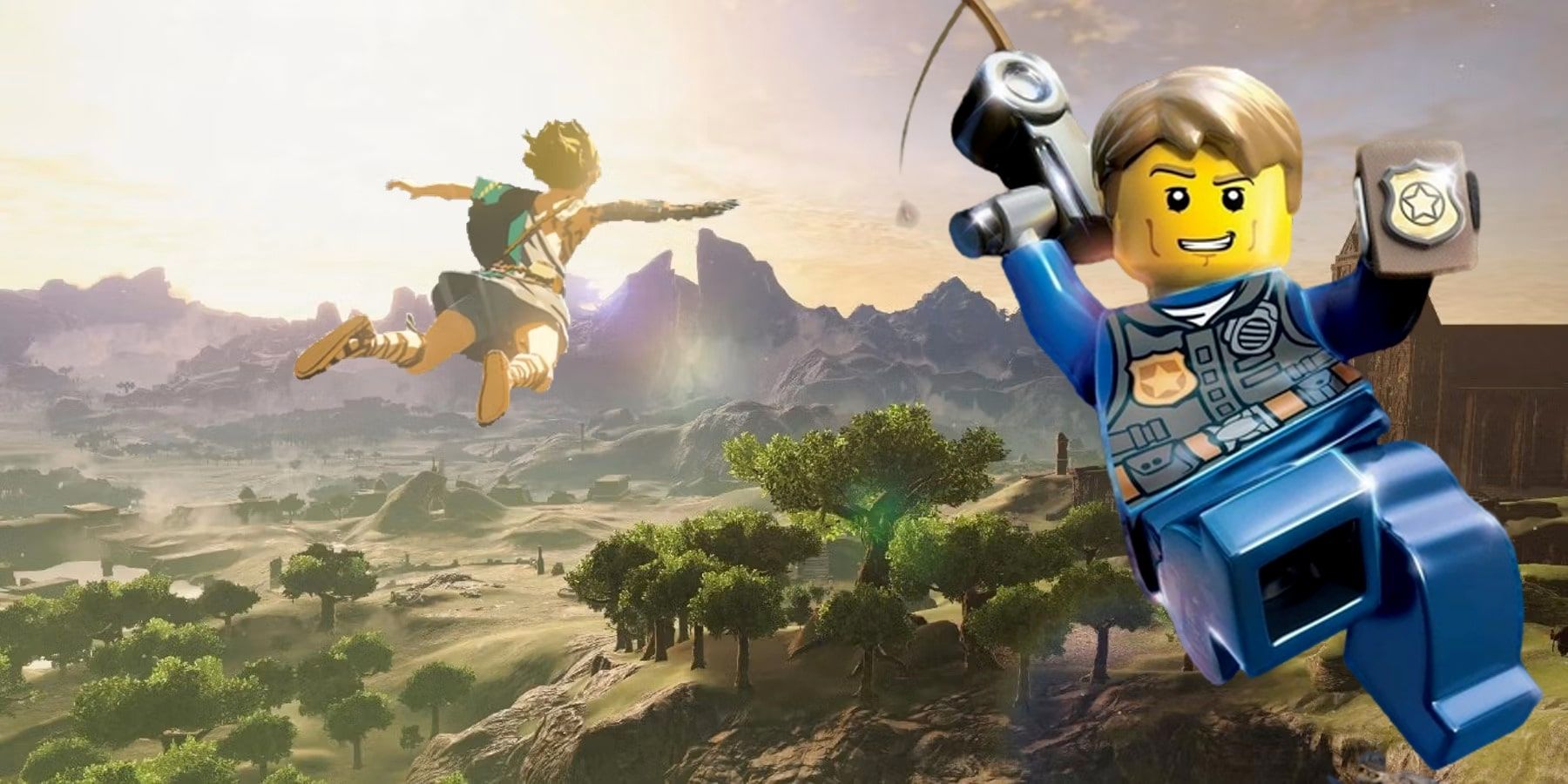 breath-of-the-wild-2-skydiving-link-Lego-City