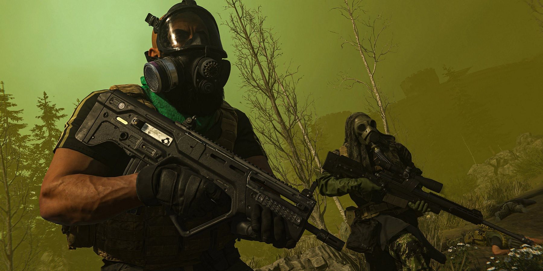 call of duty warzone gas masks