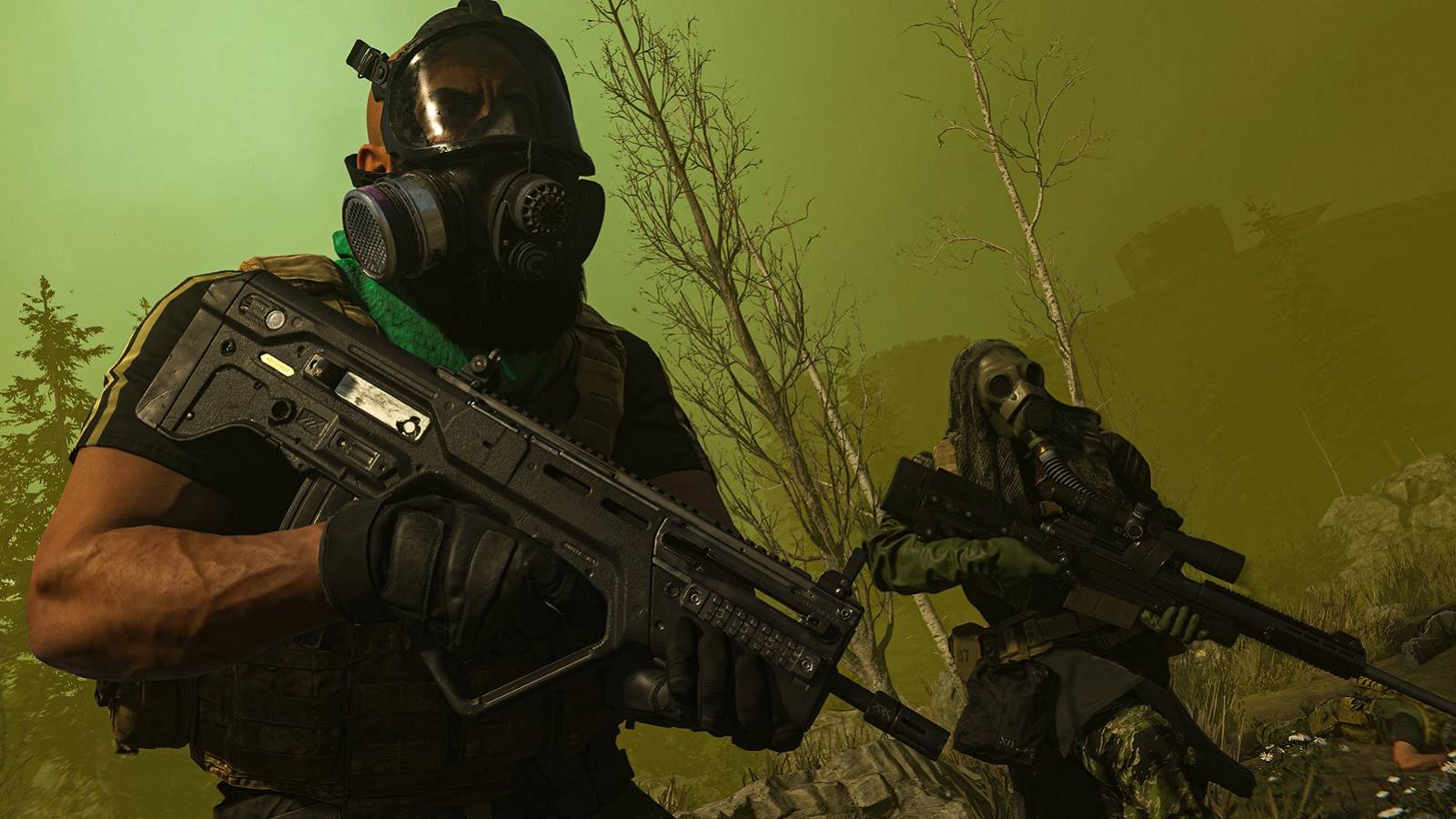 call of duty warzone gas masks