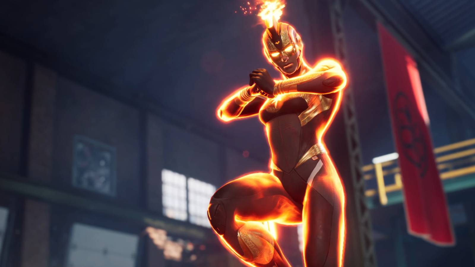 captain marvel marvel's midnight suns carol danvers meter binary tanky gameplay breakdown