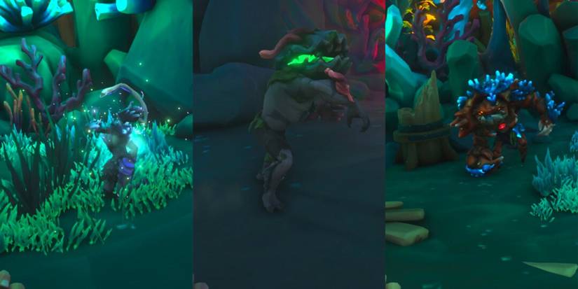 Three Types Of Ocean Crawler In Sea Of Thieves
