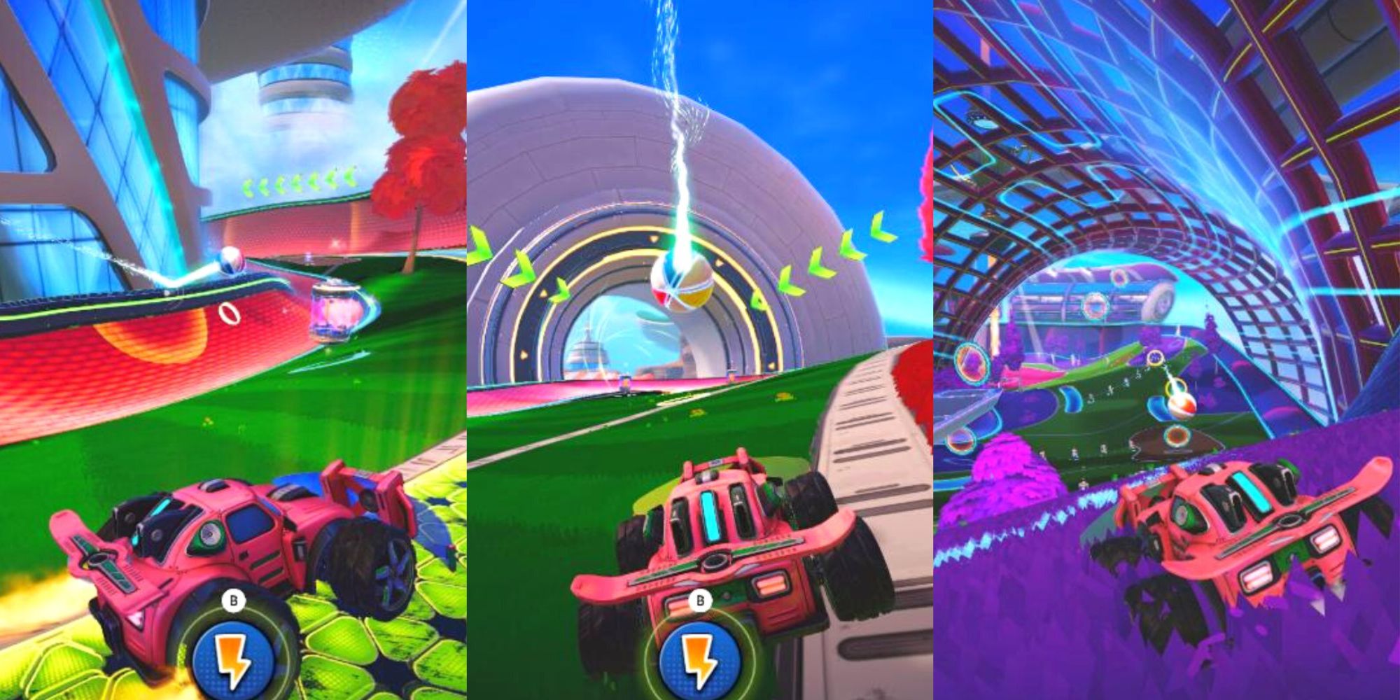 The Snake, Hyper Flight Path, And Terminal 19 In Turbo Golf Racing