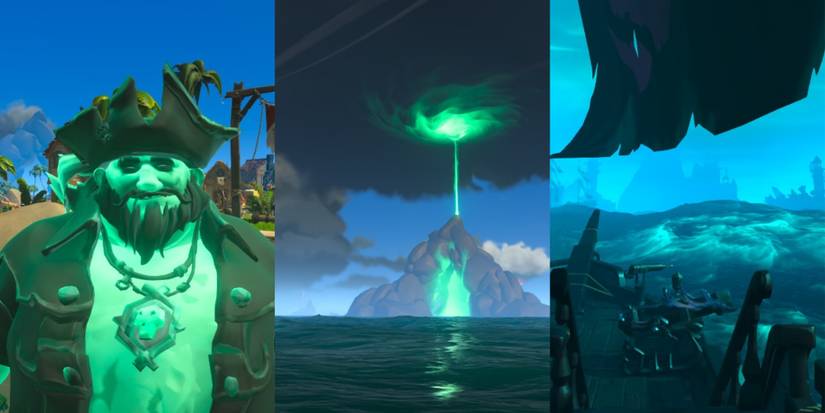 The Pirate Lord, Sailing To The Sea of The Damned Portal, And Sailing Towards The Twisted Sea Dogs Tavern In The A Hunter's Cry Adventure In Sea of Thieves