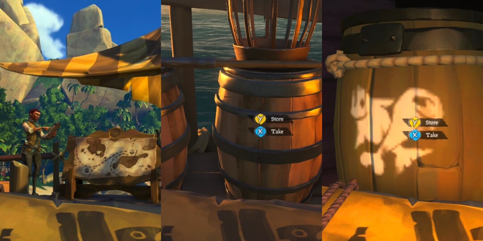 Buying A Storage Crate And Storage Crate Functions In Sea Of Thieves
