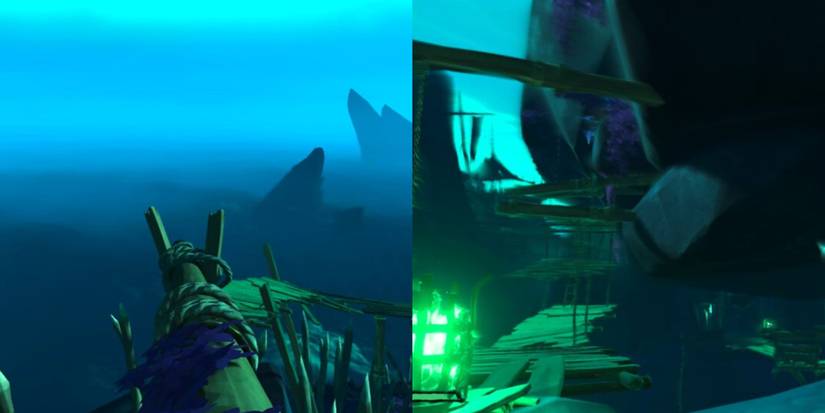 Two Ghostly Walkways In The A Hunter's Cry Adventure In Sea Of Thieves