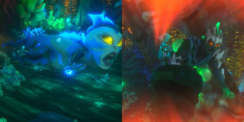 A Siren And Siren Leader In The Treasury Of Secret Wilds In Sea Of Thieves