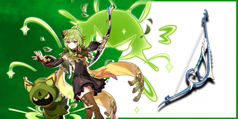 collei next to stringless in genshin impact