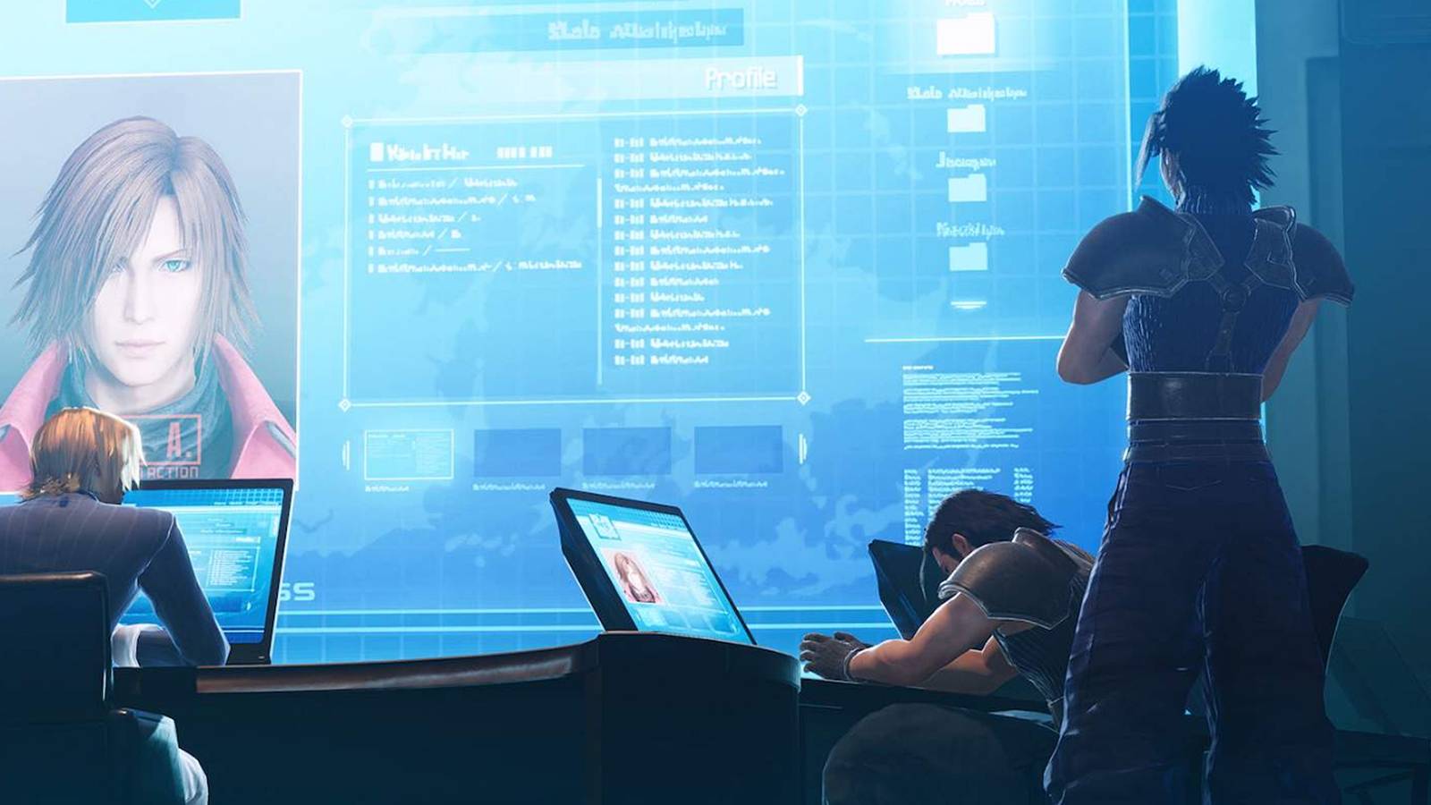 crisis core final fantasy 7 reunion zack genesis