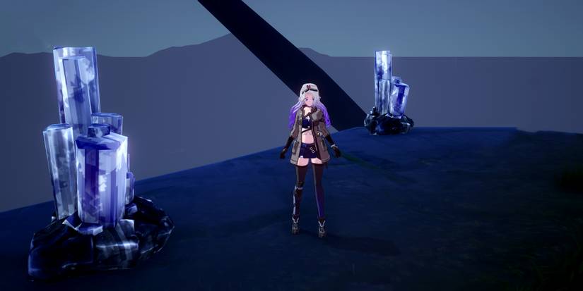 crystal pillars in tower of fantasy