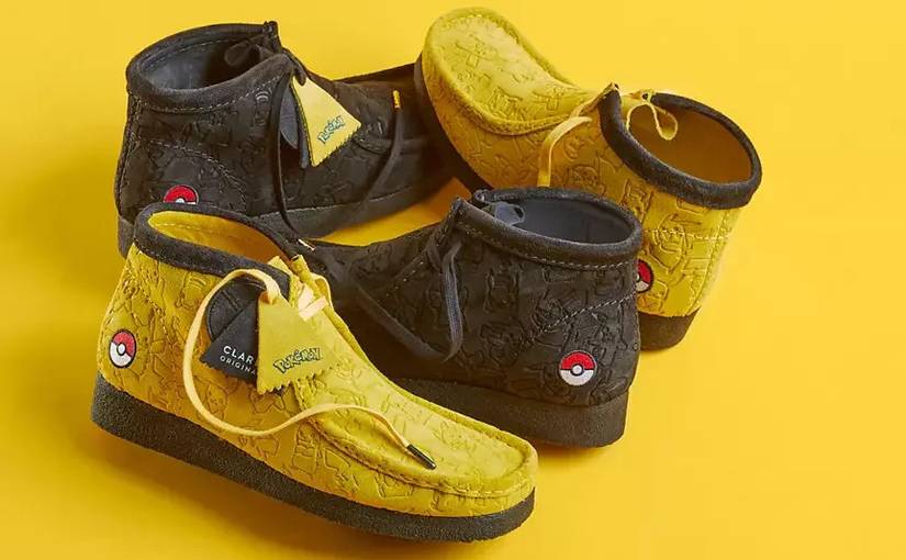 Clarks x Pokemon Wallabees