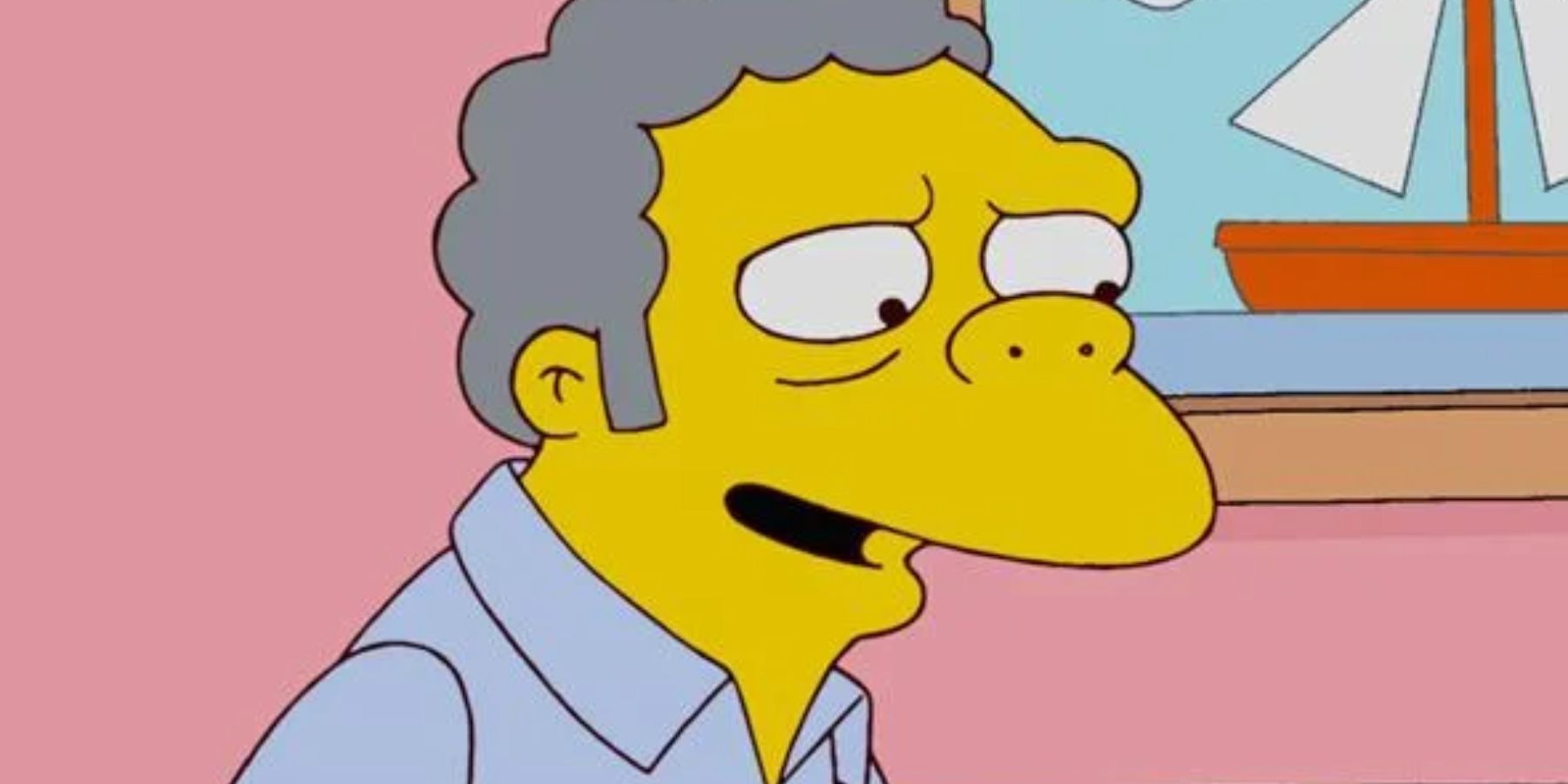 Moe Szyslak in the Simpsons