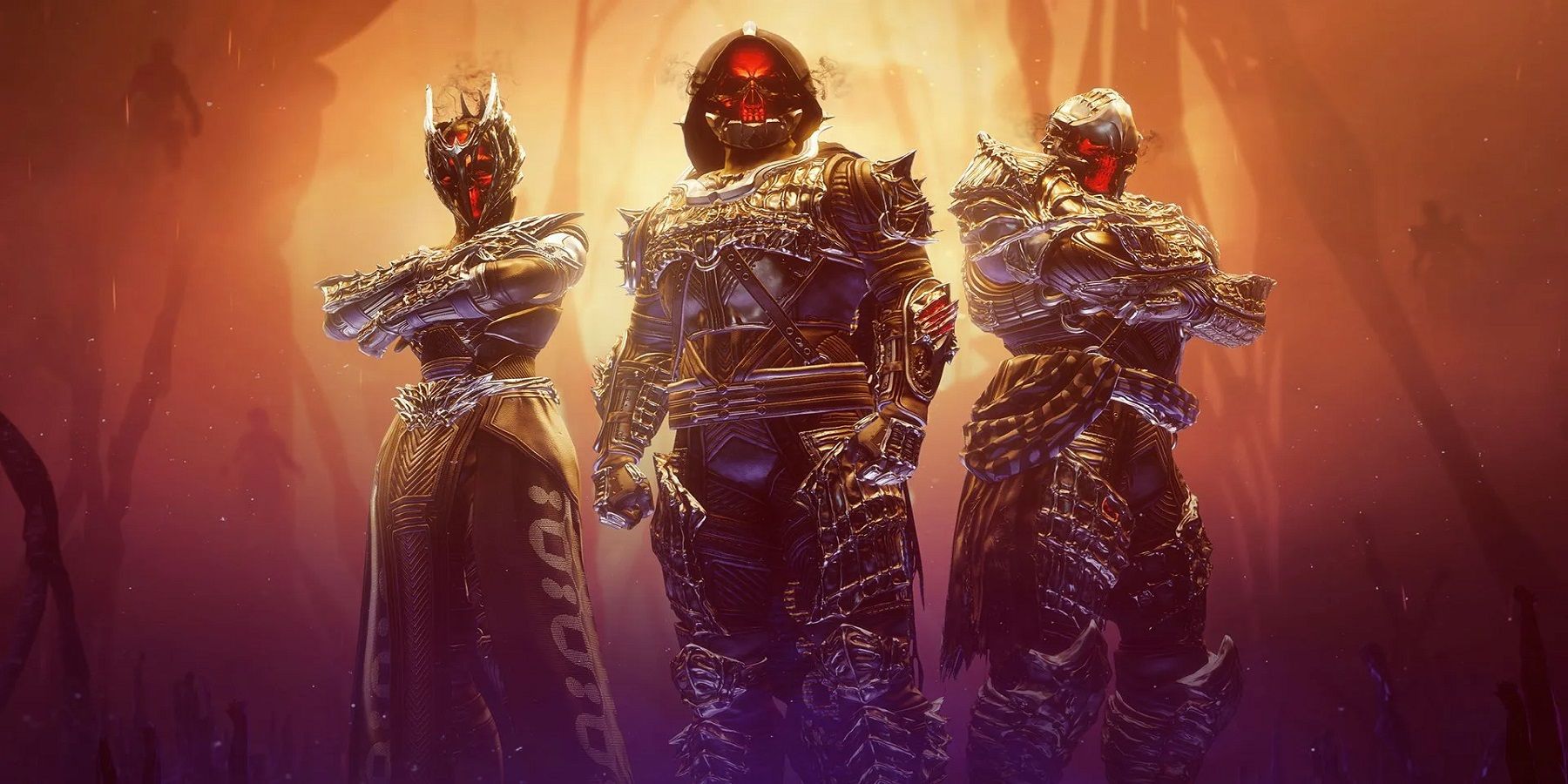 A new leak showcases new Titan, Warlock, and Hunter armor in Destiny 2 as part of a Fortnite crossover.