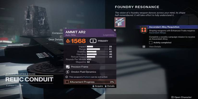 destiny 2 how to get guaranteed free deepsight resonance copy pattern ammit ar2 taipan-4fr auto rifle linear fusion enclave crafting5