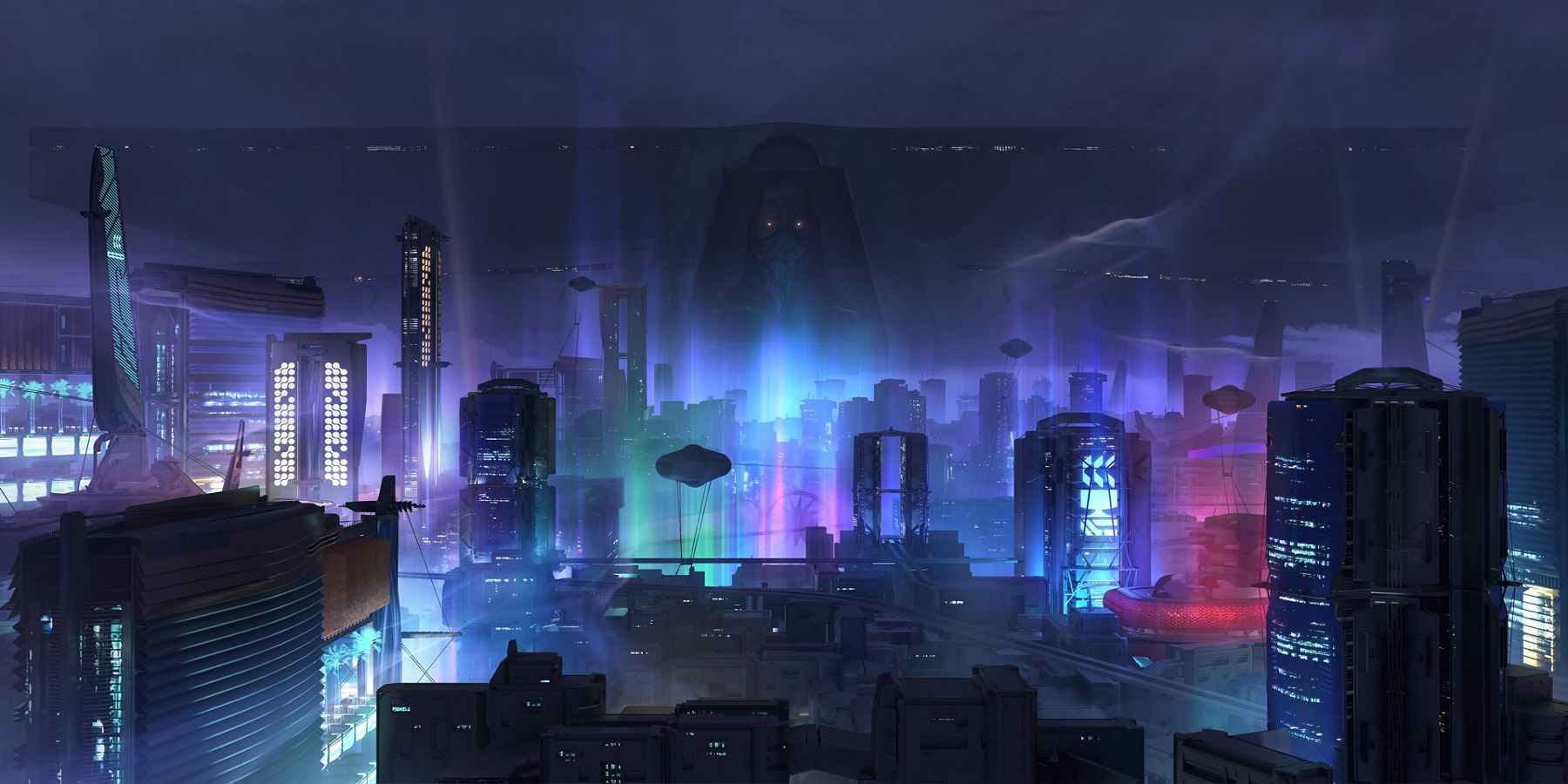 Guardians explore Neptune's capital of Neomna in Destiny 2 Lightfall.