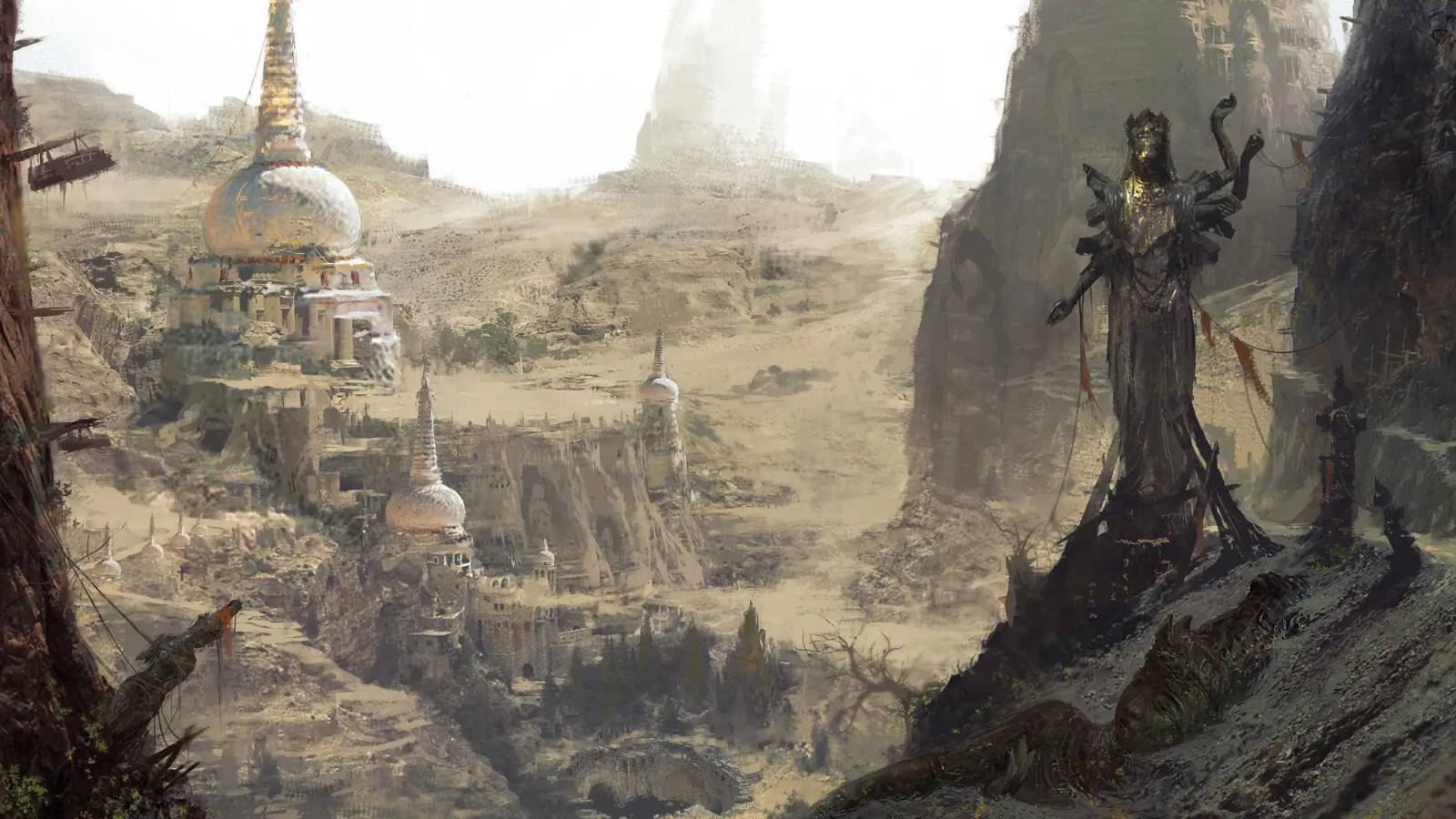 diablo 4 dry steppes concept art