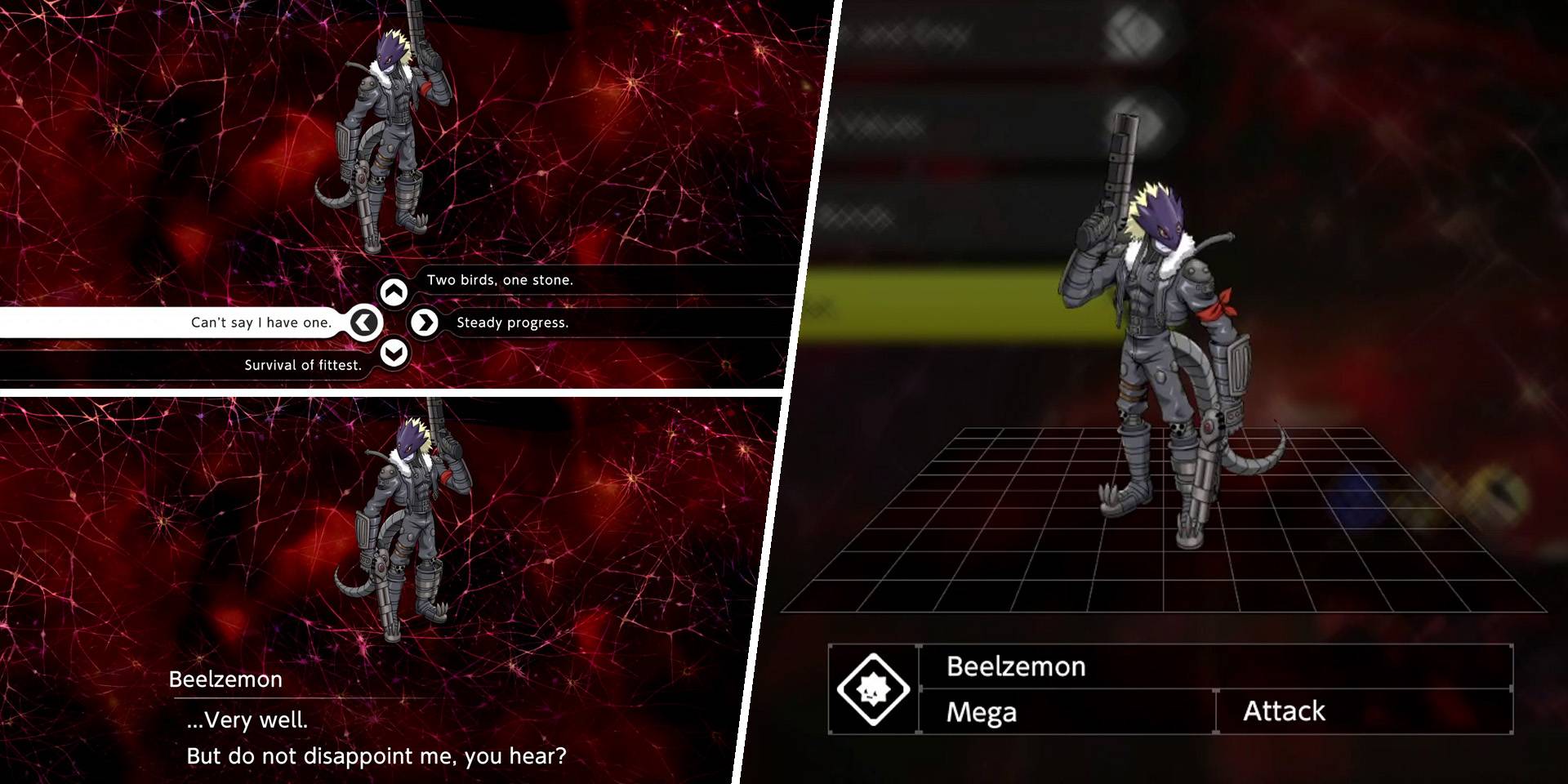Beelzemon digimon survive