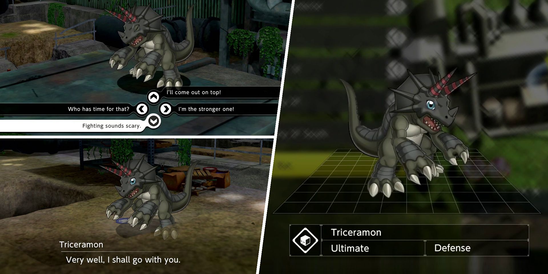 Triceramon visual update mod is now avaiable for pc version! :  r/DigimonSurvive