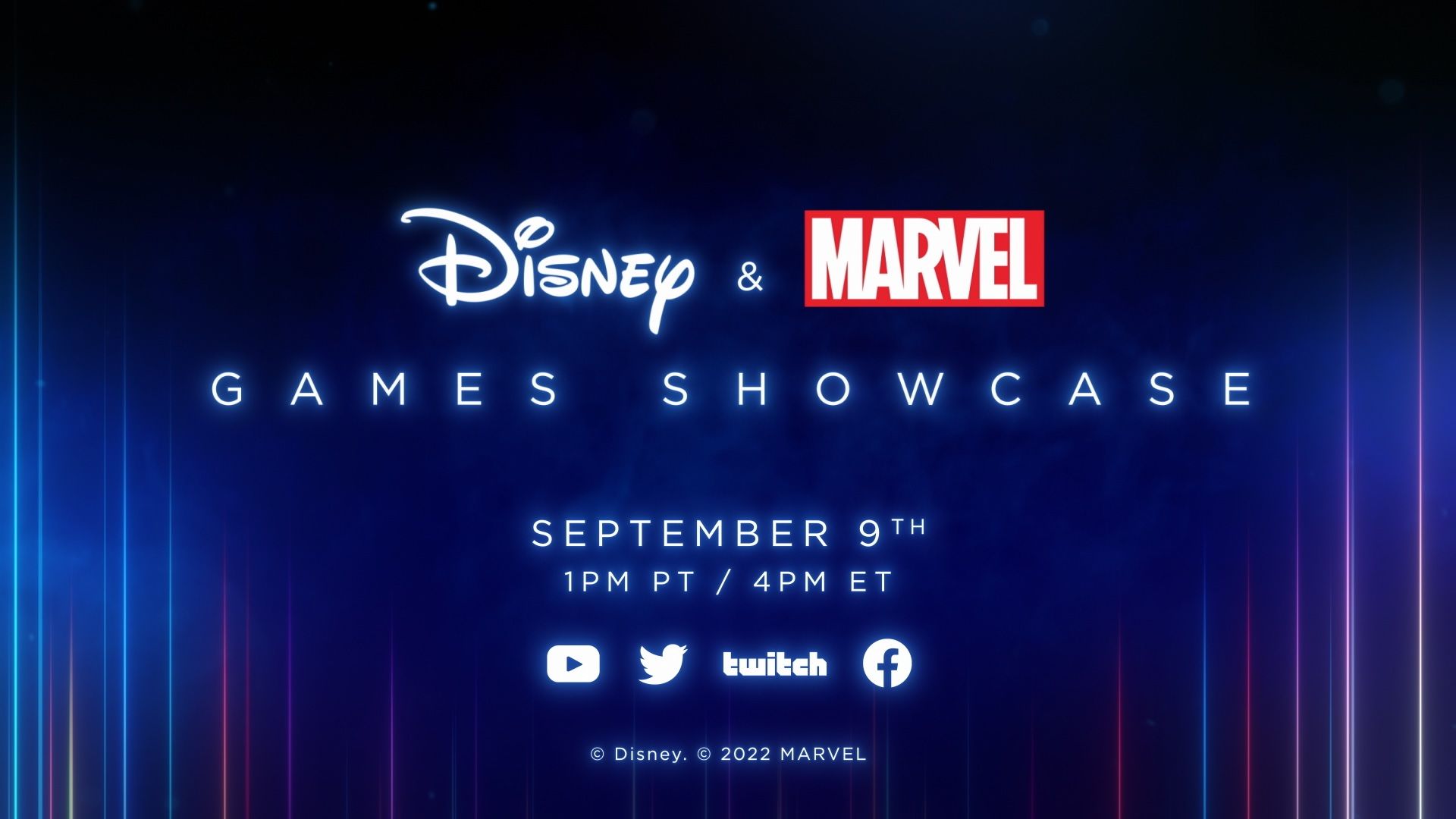 демонстрация игр Disney и Marvel