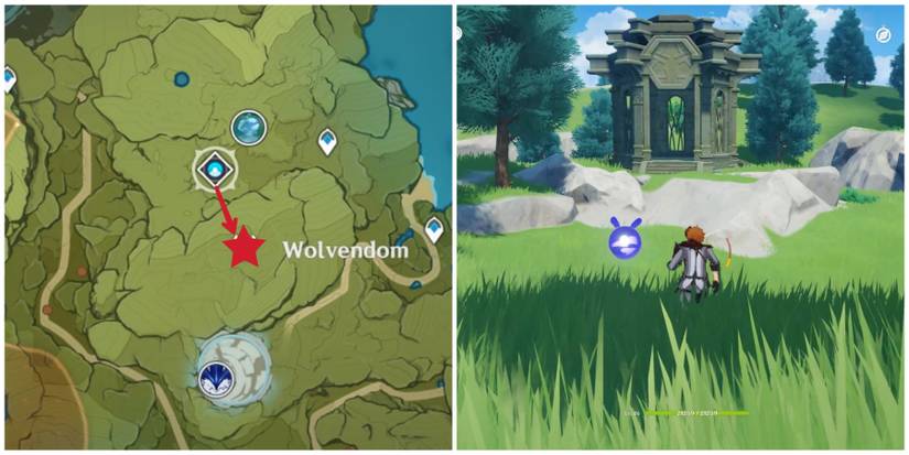 eighth shrine of depth location in genshin impact
