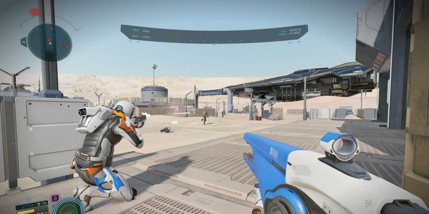 elite dangerous ground combat