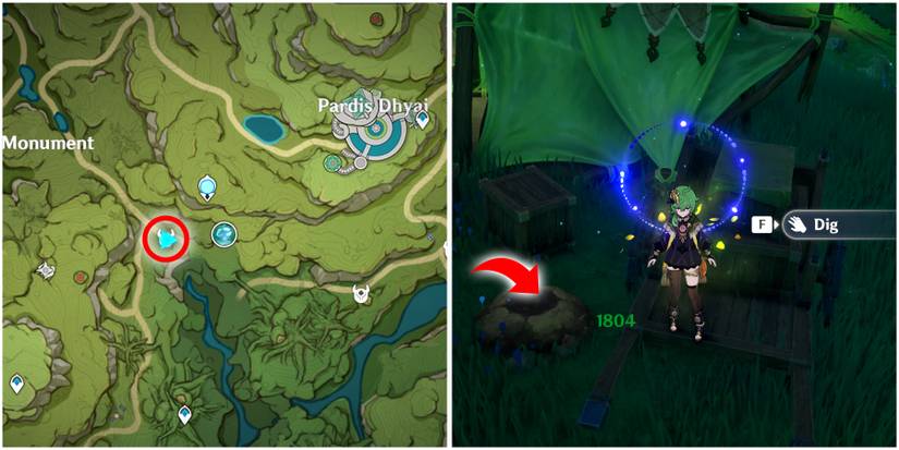 empty chest 7 location in genshin impact