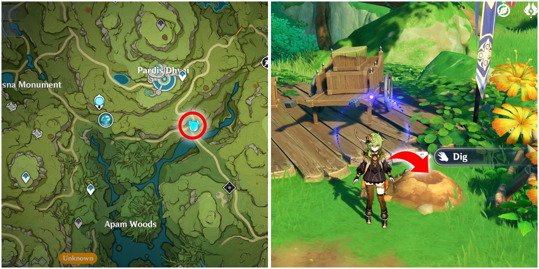 empty chest 9 location in genshin impact