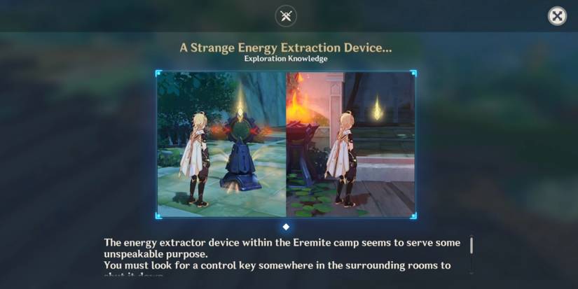 energy extraction device foolish Fatuus Genshin Impact 