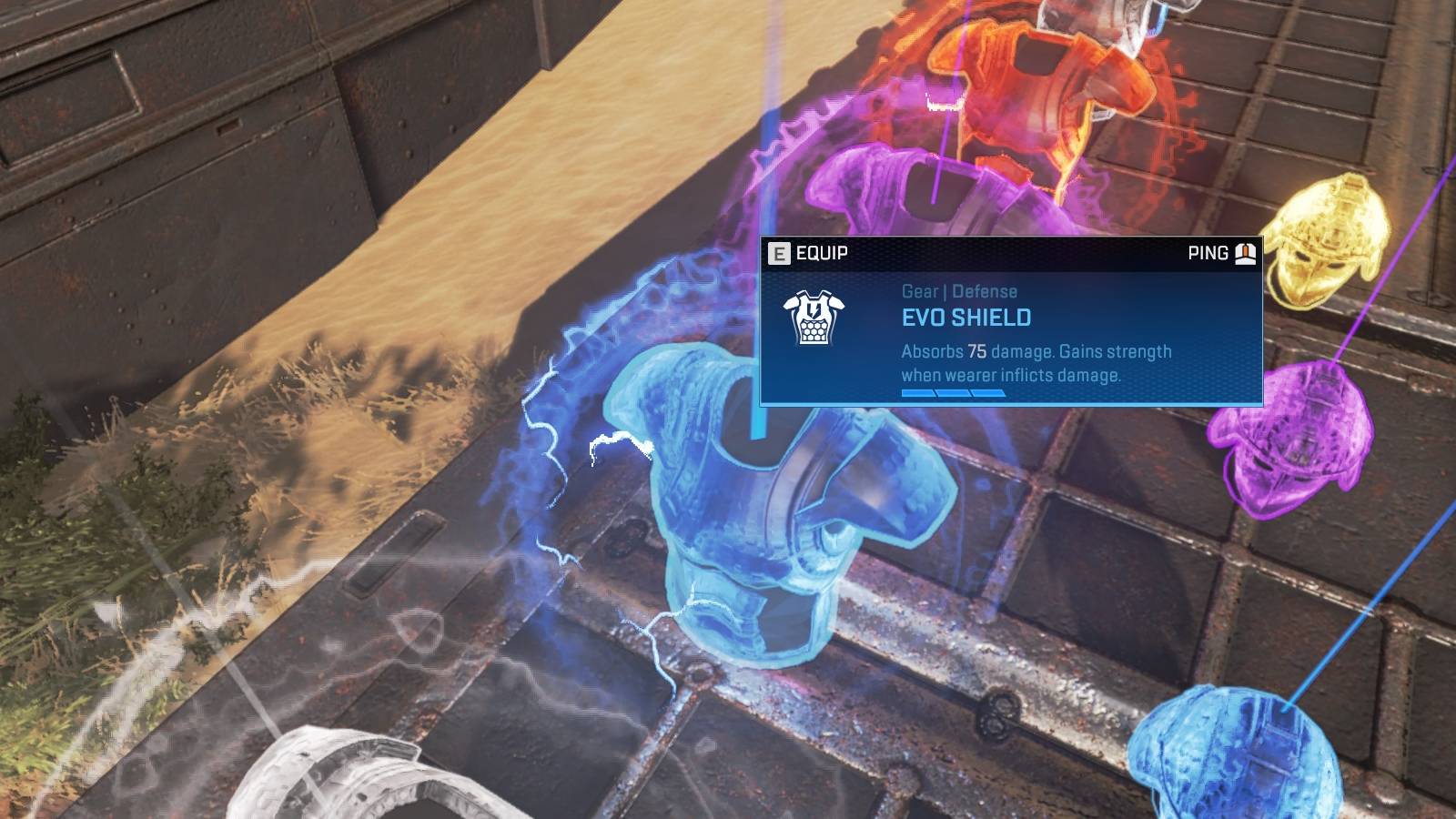 evho shield firing range apex legends
