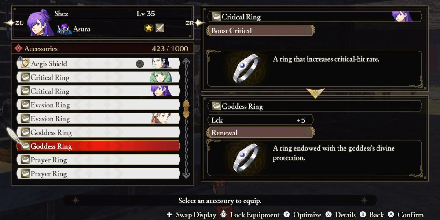 Fire Emblem Warriors Three Hopes Best Accessories (& Where to Find Them)