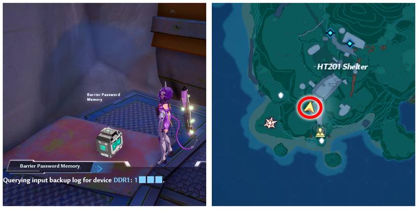 first ddr barrier password in tower of fantasy