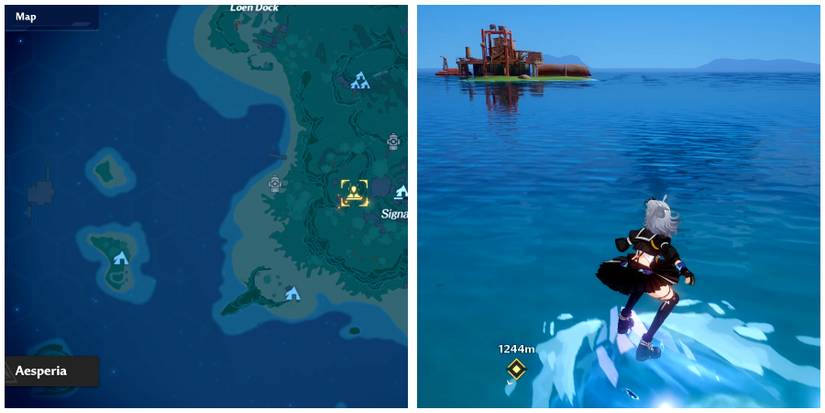 first location to unlock the hyena mission in tower of fantasy