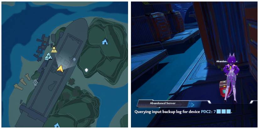 first pdc2 code location in tower of fantasy