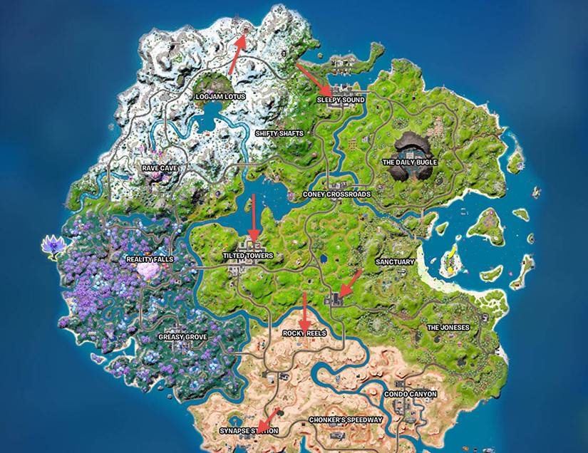 fortnite big rig map