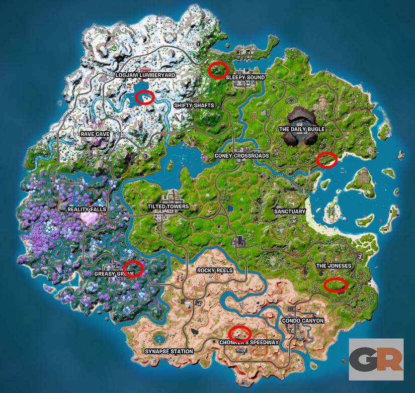 fortnite chapter 3 season 3 ufo map