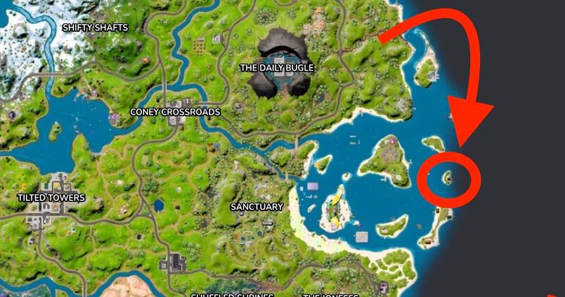 fortnite map kame house location bulma