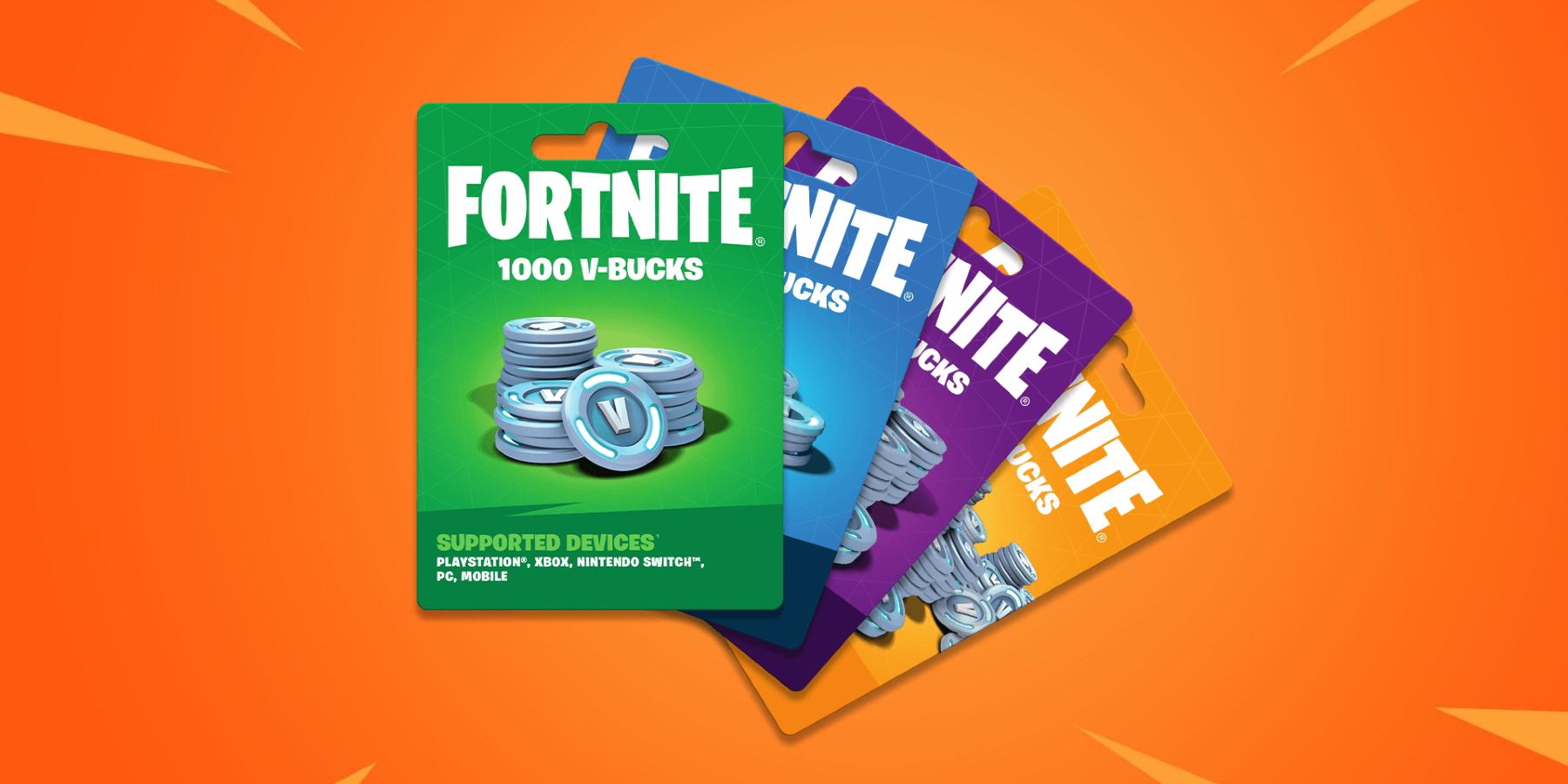 FORTNITE V-BUCKS GIFT CARD PLAYSTATION XBOX ONE NINTENDO SWITCH