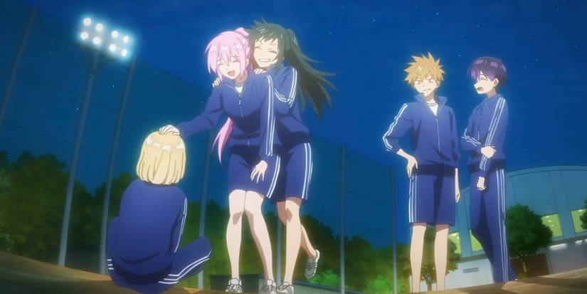 shikimori and izumi group of friends