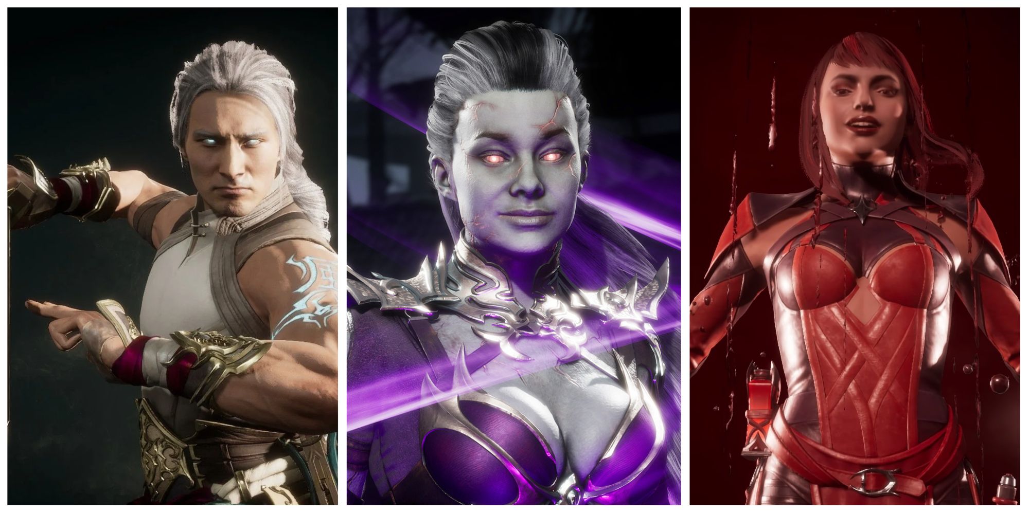 fujin, sindel and skarlet in mortal kombat 11